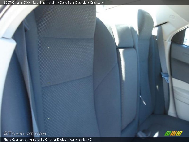 Steel Blue Metallic / Dark Slate Gray/Light Graystone 2007 Chrysler 300