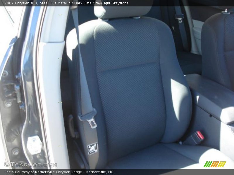 Steel Blue Metallic / Dark Slate Gray/Light Graystone 2007 Chrysler 300