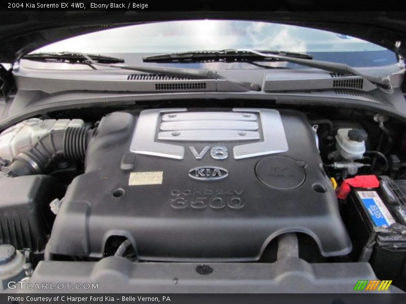Ebony Black / Beige 2004 Kia Sorento EX 4WD