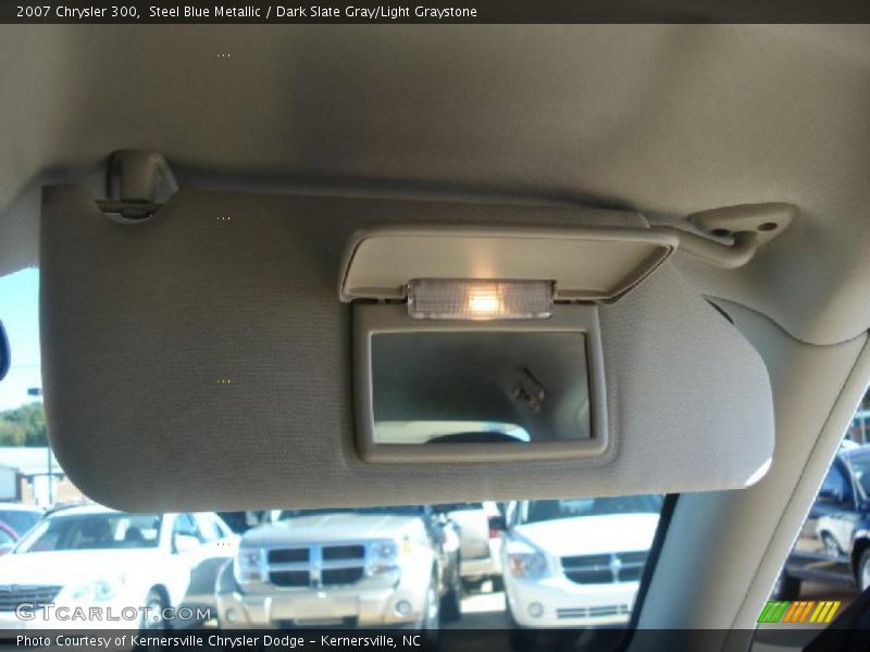 Steel Blue Metallic / Dark Slate Gray/Light Graystone 2007 Chrysler 300