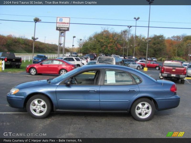 True Blue Metallic / Medium Graphite 2004 Ford Taurus SE Sedan