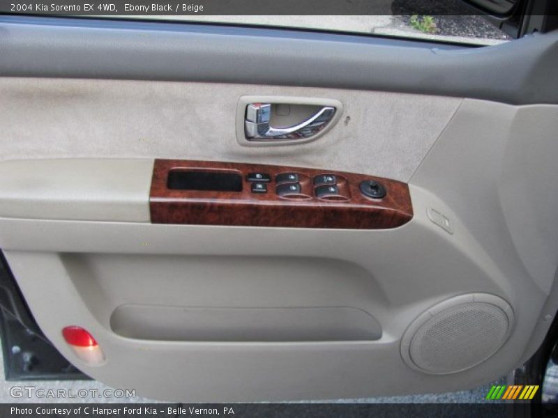 Ebony Black / Beige 2004 Kia Sorento EX 4WD