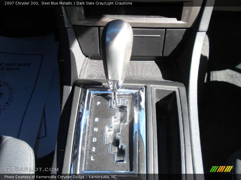Steel Blue Metallic / Dark Slate Gray/Light Graystone 2007 Chrysler 300
