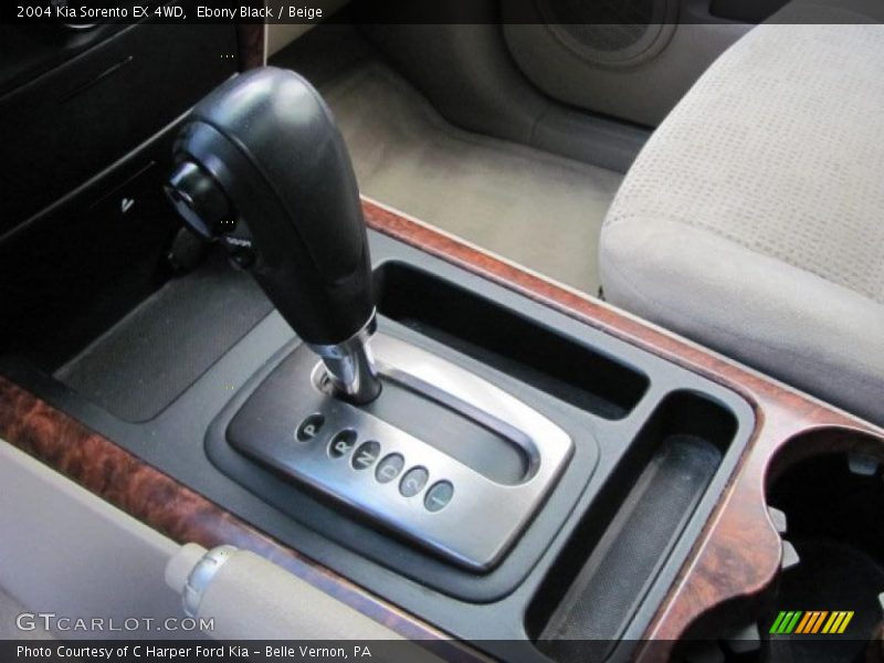 Ebony Black / Beige 2004 Kia Sorento EX 4WD