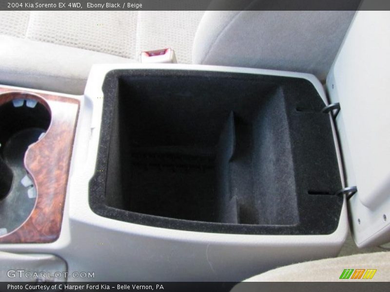 Ebony Black / Beige 2004 Kia Sorento EX 4WD