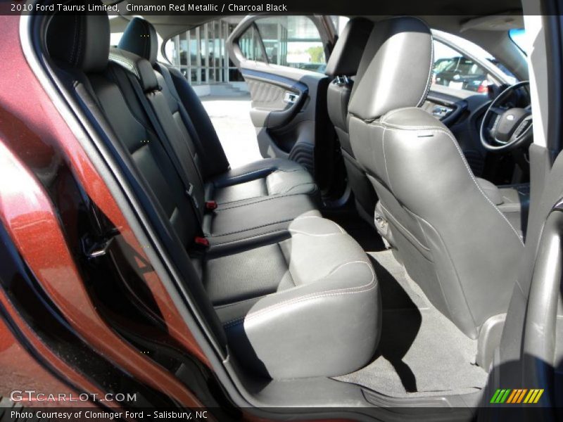  2010 Taurus Limited Charcoal Black Interior