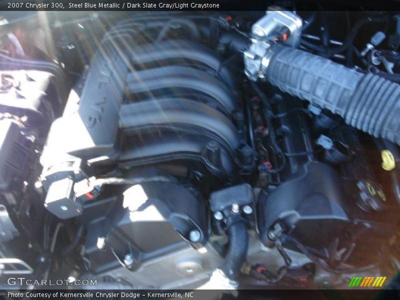 Steel Blue Metallic / Dark Slate Gray/Light Graystone 2007 Chrysler 300