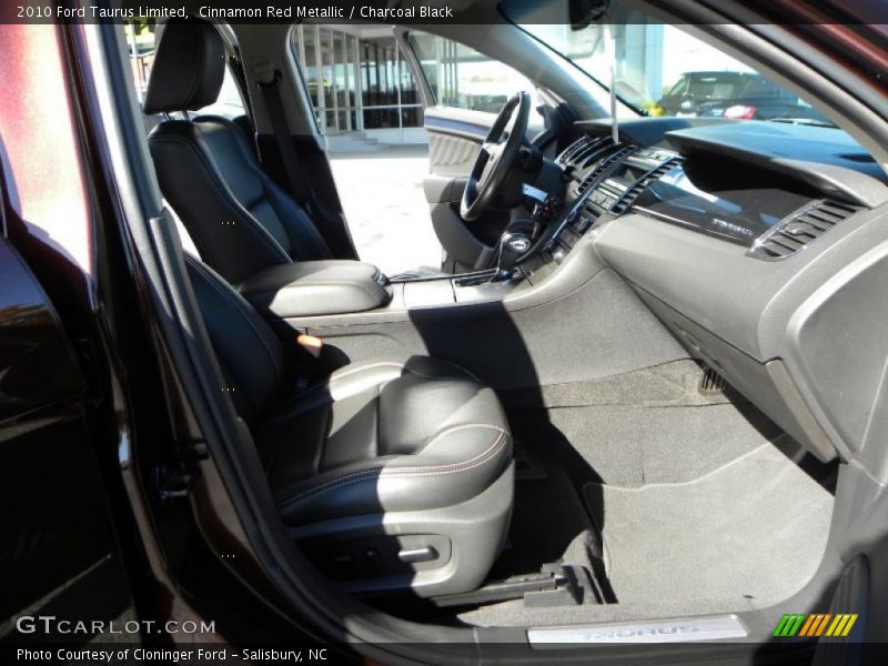  2010 Taurus Limited Charcoal Black Interior