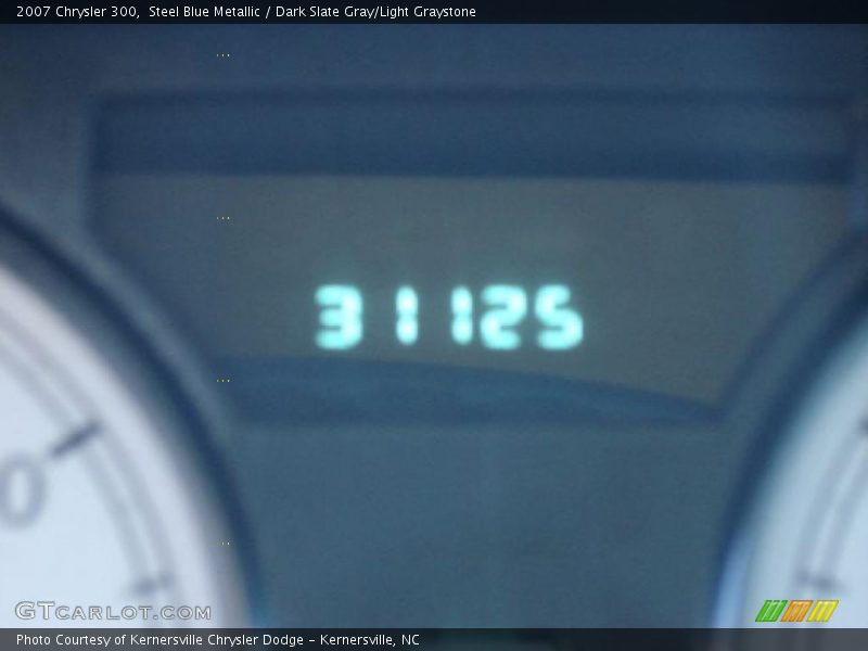 Steel Blue Metallic / Dark Slate Gray/Light Graystone 2007 Chrysler 300