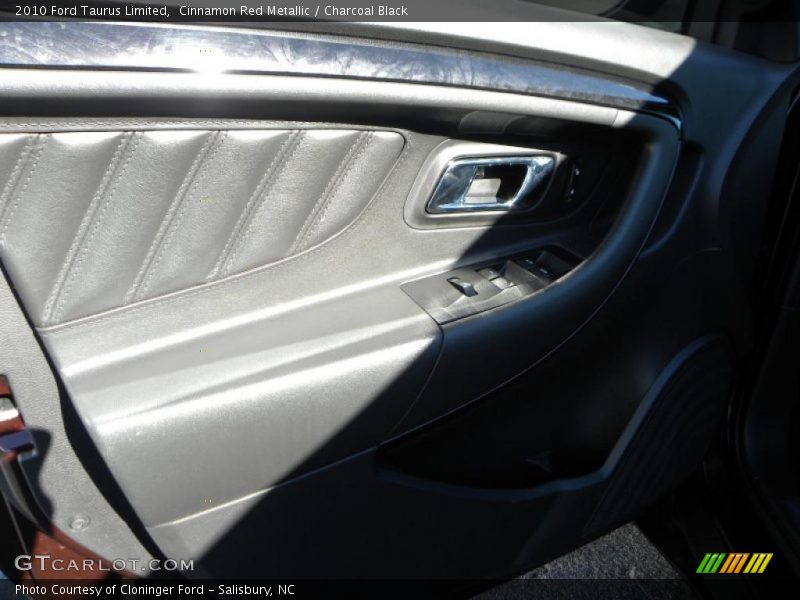 Cinnamon Red Metallic / Charcoal Black 2010 Ford Taurus Limited