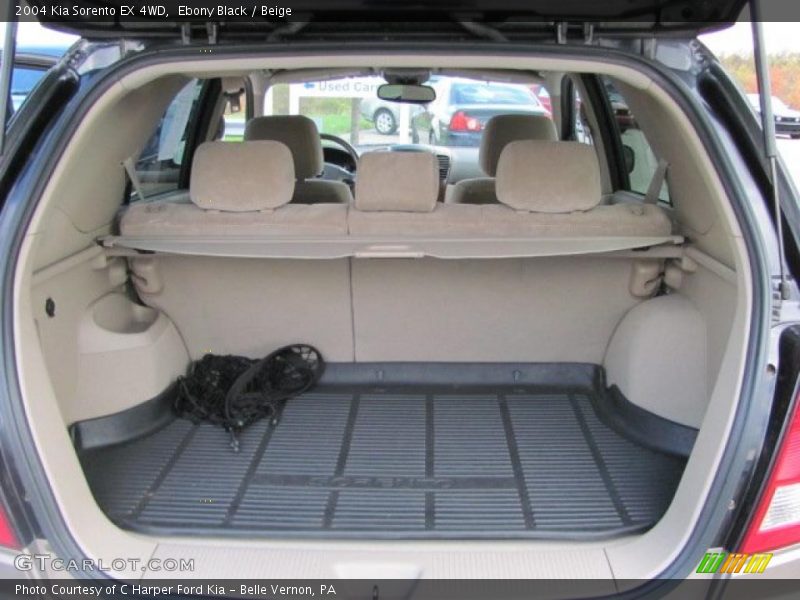 Ebony Black / Beige 2004 Kia Sorento EX 4WD