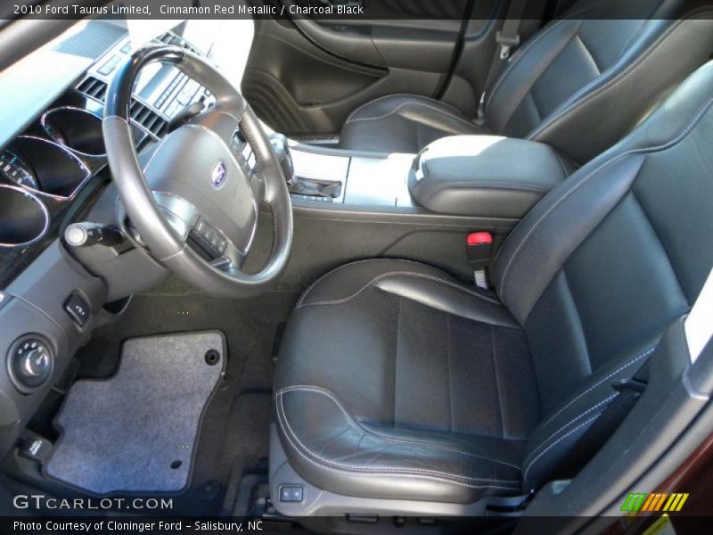Charcoal Black Interior - 2010 Taurus Limited 