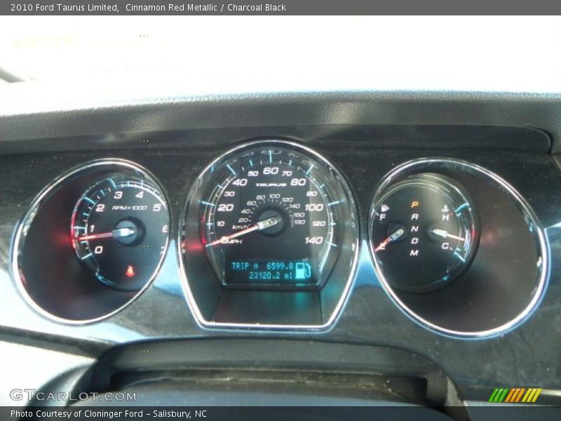  2010 Taurus Limited Limited Gauges