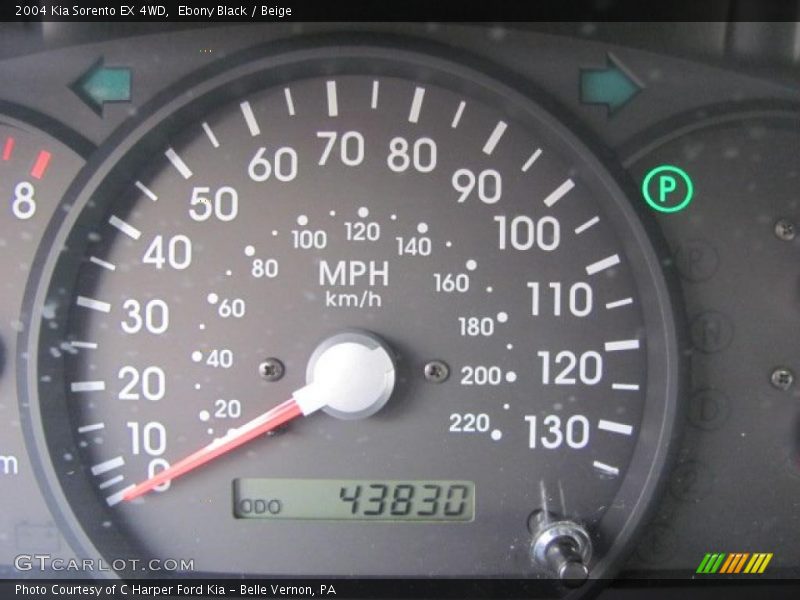 Ebony Black / Beige 2004 Kia Sorento EX 4WD