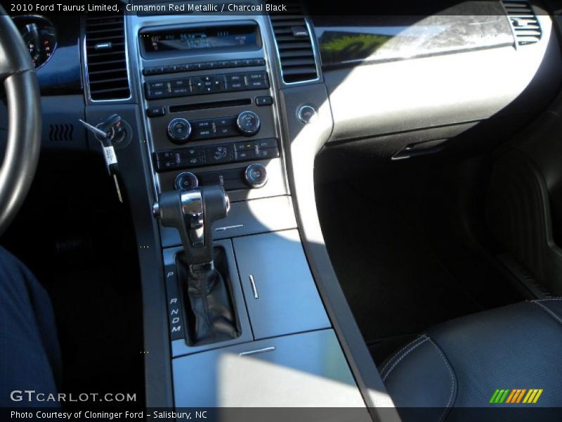 Cinnamon Red Metallic / Charcoal Black 2010 Ford Taurus Limited