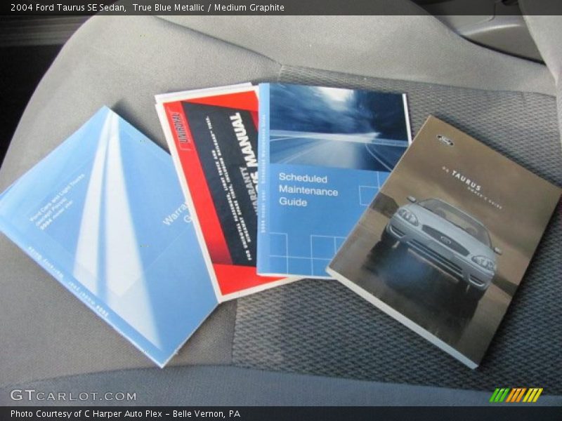 True Blue Metallic / Medium Graphite 2004 Ford Taurus SE Sedan
