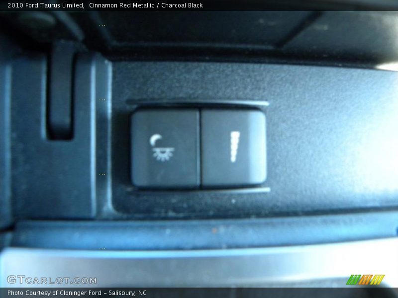 Cinnamon Red Metallic / Charcoal Black 2010 Ford Taurus Limited