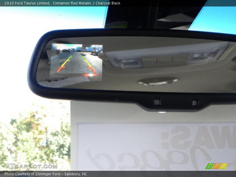 Cinnamon Red Metallic / Charcoal Black 2010 Ford Taurus Limited