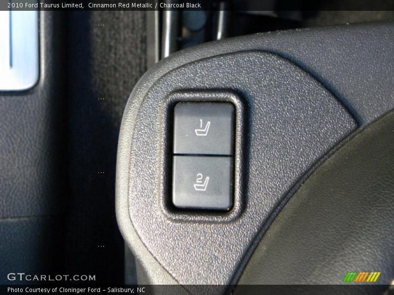 Cinnamon Red Metallic / Charcoal Black 2010 Ford Taurus Limited