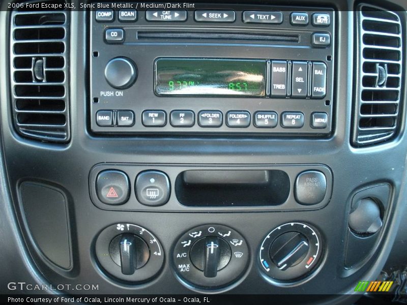 Sonic Blue Metallic / Medium/Dark Flint 2006 Ford Escape XLS