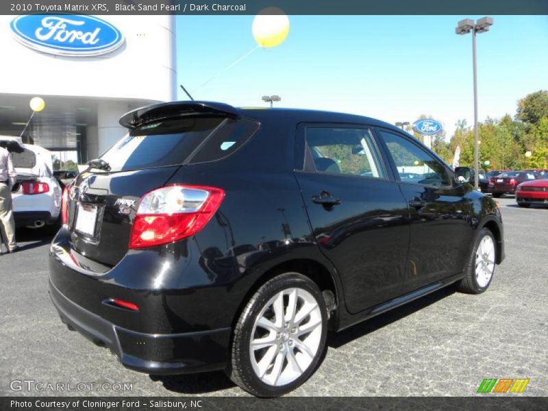 Black Sand Pearl / Dark Charcoal 2010 Toyota Matrix XRS