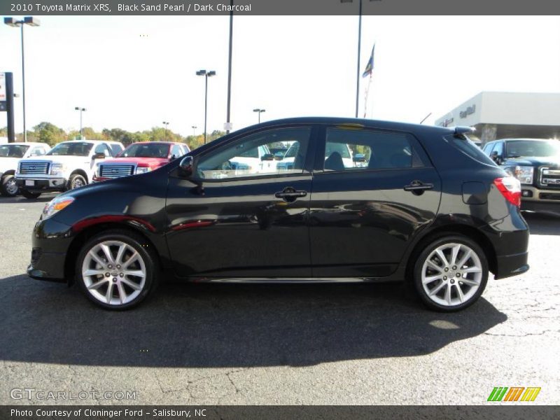 Black Sand Pearl / Dark Charcoal 2010 Toyota Matrix XRS