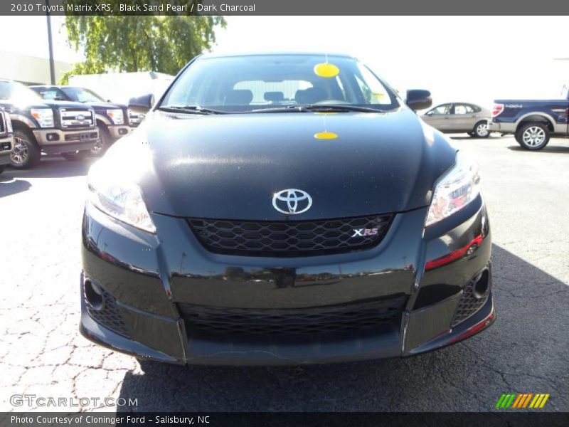 Black Sand Pearl / Dark Charcoal 2010 Toyota Matrix XRS