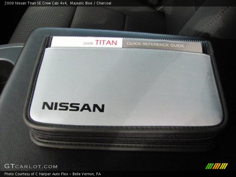 Majestic Blue / Charcoal 2009 Nissan Titan SE Crew Cab 4x4