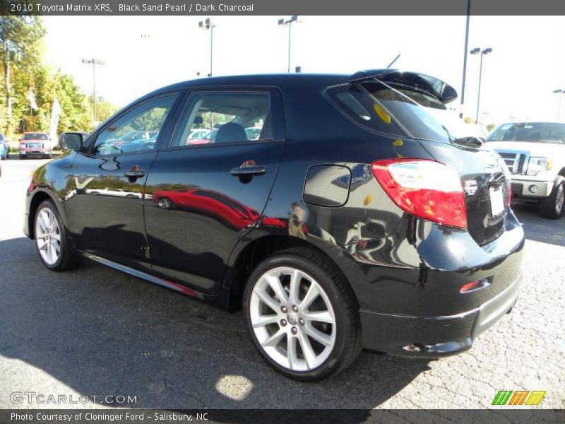 Black Sand Pearl / Dark Charcoal 2010 Toyota Matrix XRS