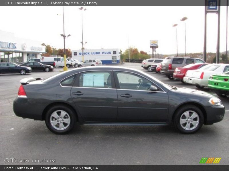 Cyber Gray Metallic / Ebony 2010 Chevrolet Impala LT
