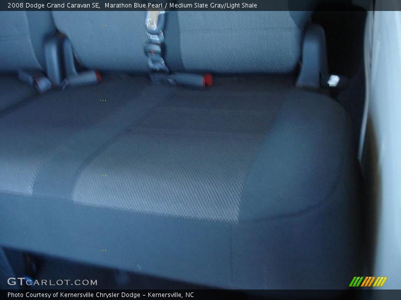 Marathon Blue Pearl / Medium Slate Gray/Light Shale 2008 Dodge Grand Caravan SE