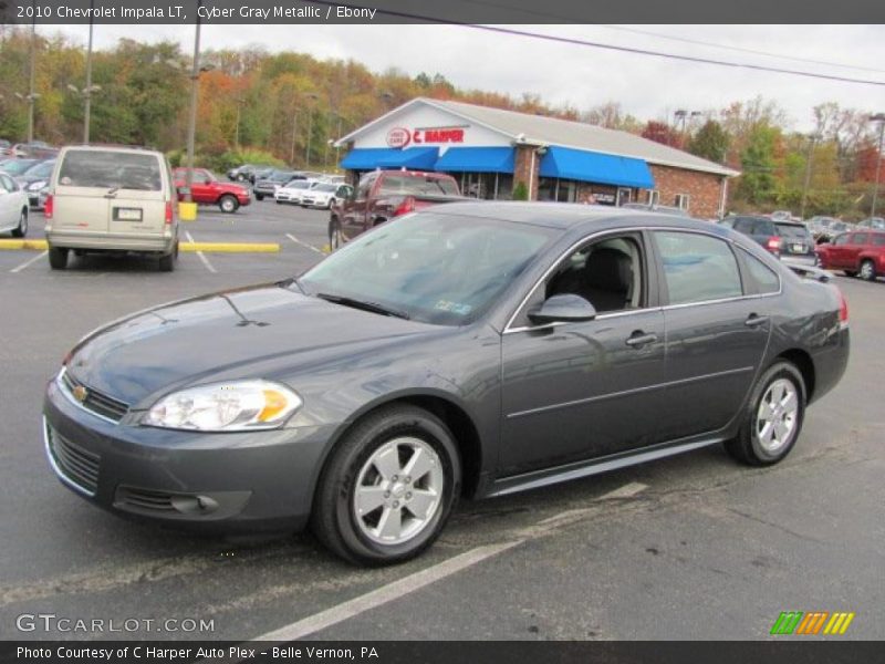 Cyber Gray Metallic / Ebony 2010 Chevrolet Impala LT