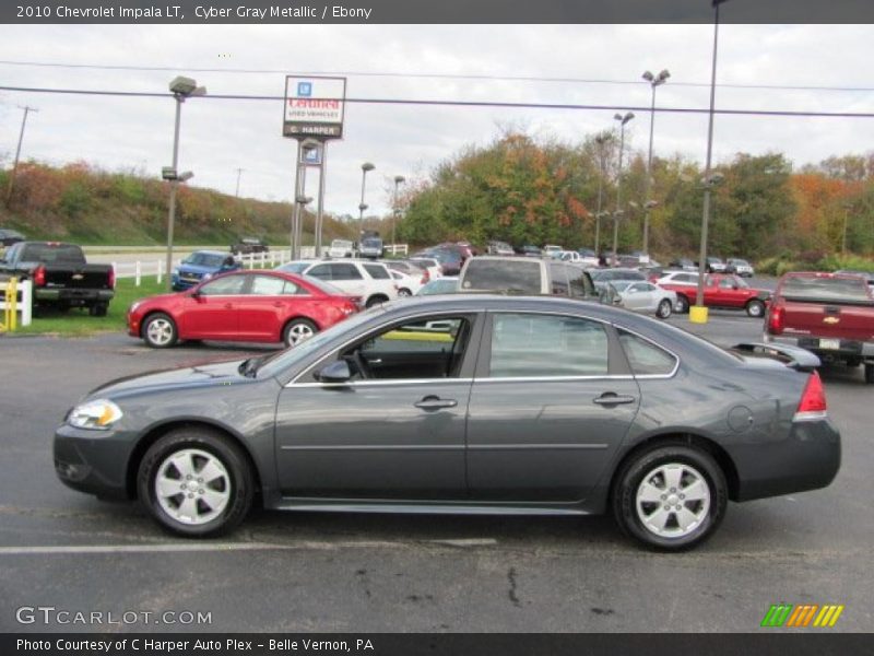 Cyber Gray Metallic / Ebony 2010 Chevrolet Impala LT