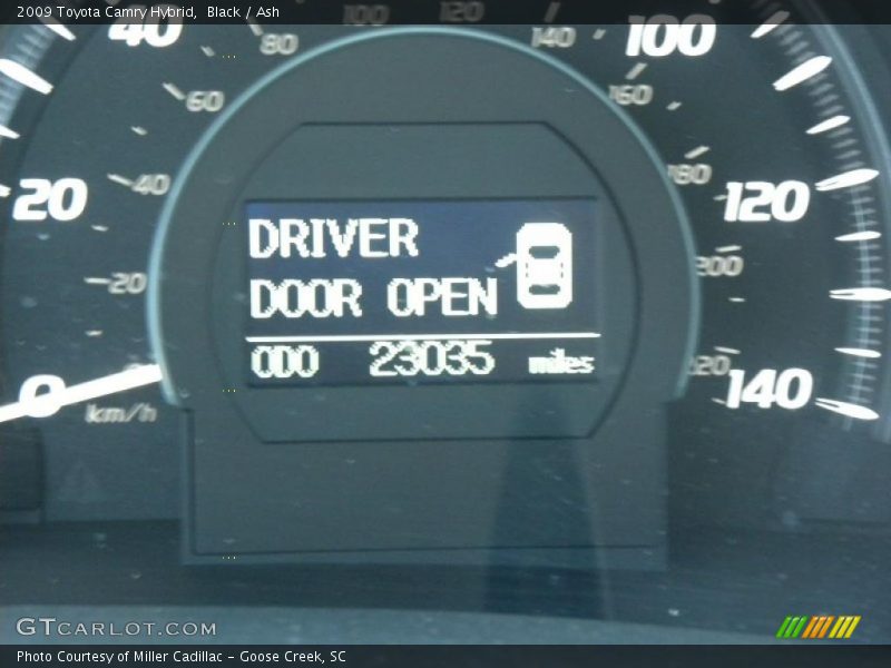 Black / Ash 2009 Toyota Camry Hybrid