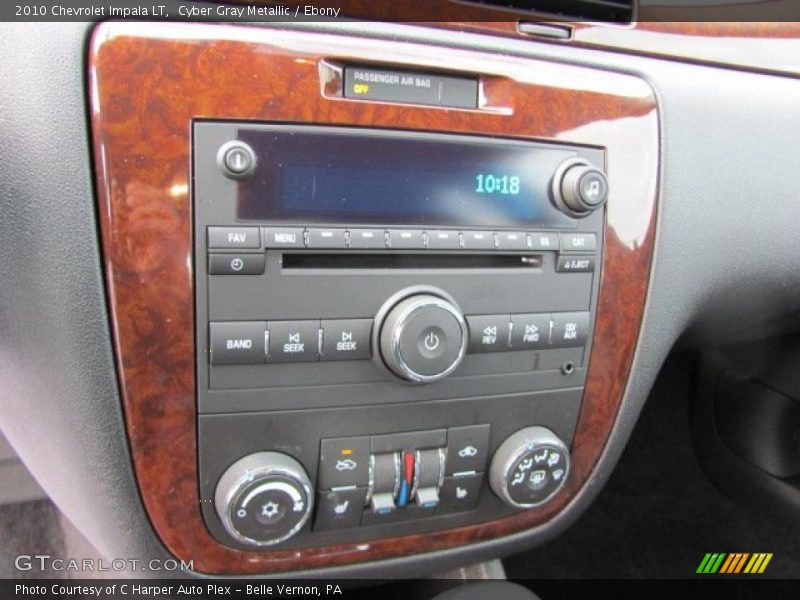 Controls of 2010 Impala LT