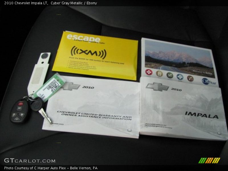 Cyber Gray Metallic / Ebony 2010 Chevrolet Impala LT