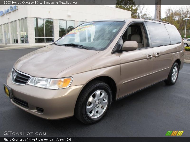 Sandstone Metallic / Ivory 2003 Honda Odyssey EX-L