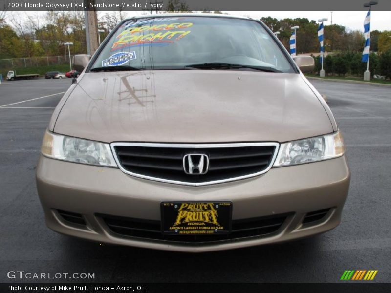 Sandstone Metallic / Ivory 2003 Honda Odyssey EX-L