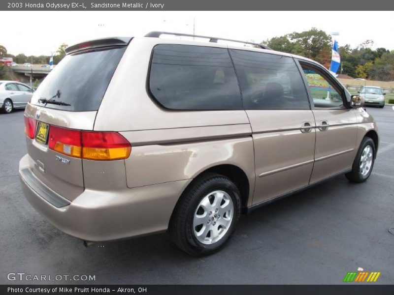 Sandstone Metallic / Ivory 2003 Honda Odyssey EX-L