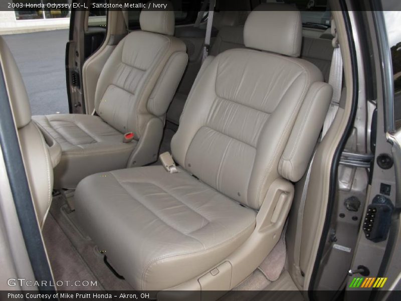 Sandstone Metallic / Ivory 2003 Honda Odyssey EX-L
