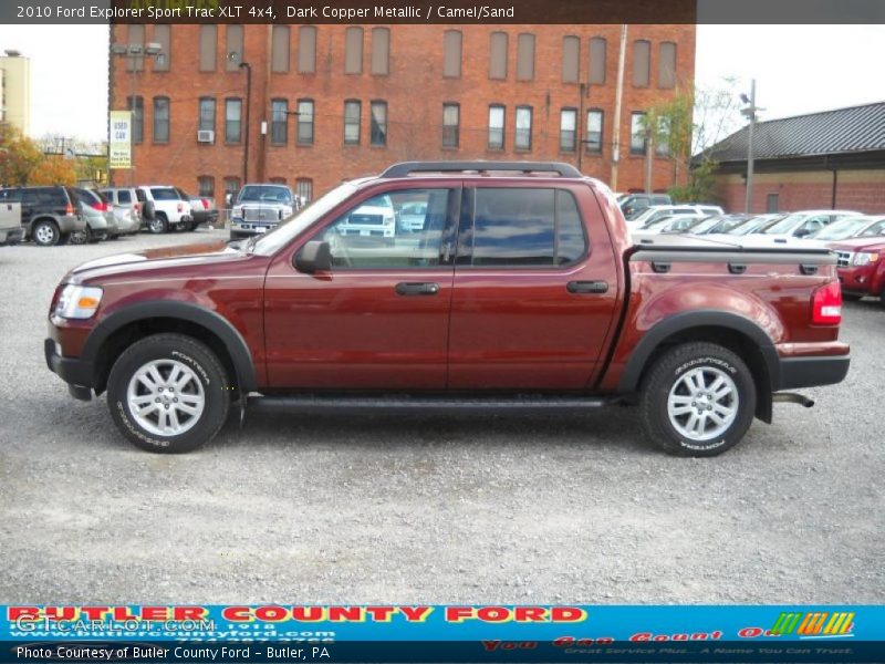 Dark Copper Metallic / Camel/Sand 2010 Ford Explorer Sport Trac XLT 4x4