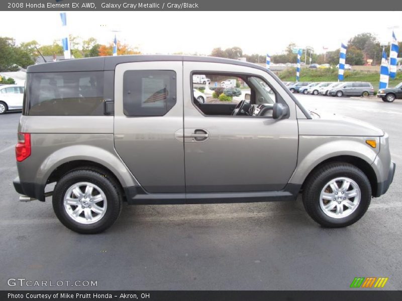 Galaxy Gray Metallic / Gray/Black 2008 Honda Element EX AWD