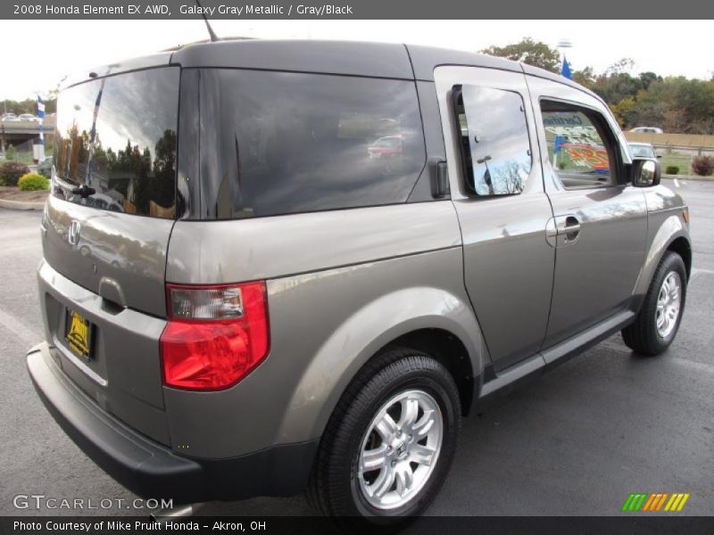 Galaxy Gray Metallic / Gray/Black 2008 Honda Element EX AWD