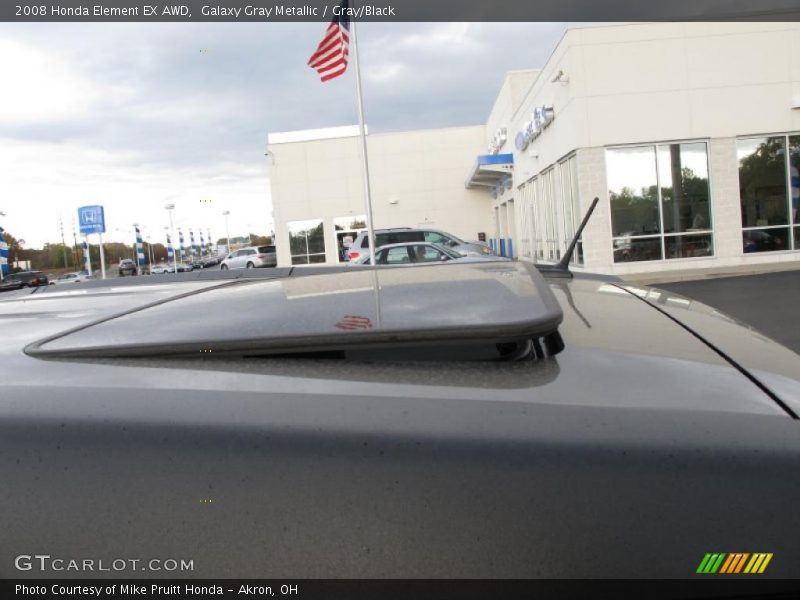 Galaxy Gray Metallic / Gray/Black 2008 Honda Element EX AWD