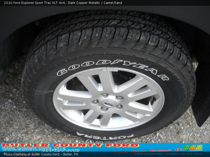 Dark Copper Metallic / Camel/Sand 2010 Ford Explorer Sport Trac XLT 4x4