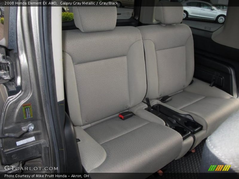  2008 Element EX AWD Gray/Black Interior