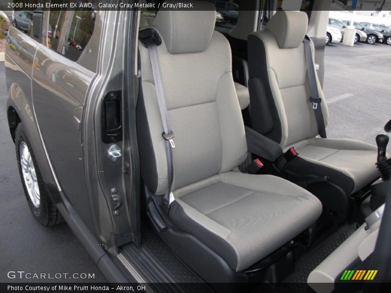  2008 Element EX AWD Gray/Black Interior