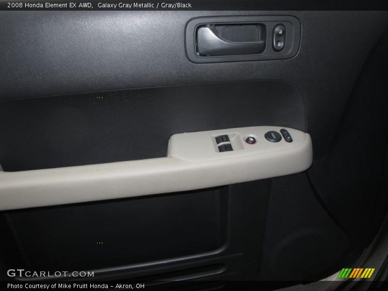 Galaxy Gray Metallic / Gray/Black 2008 Honda Element EX AWD