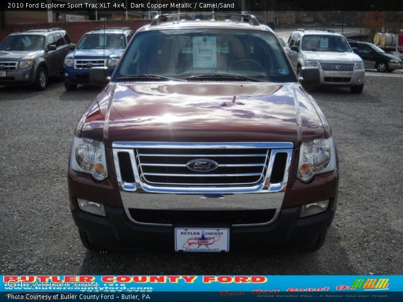 Dark Copper Metallic / Camel/Sand 2010 Ford Explorer Sport Trac XLT 4x4