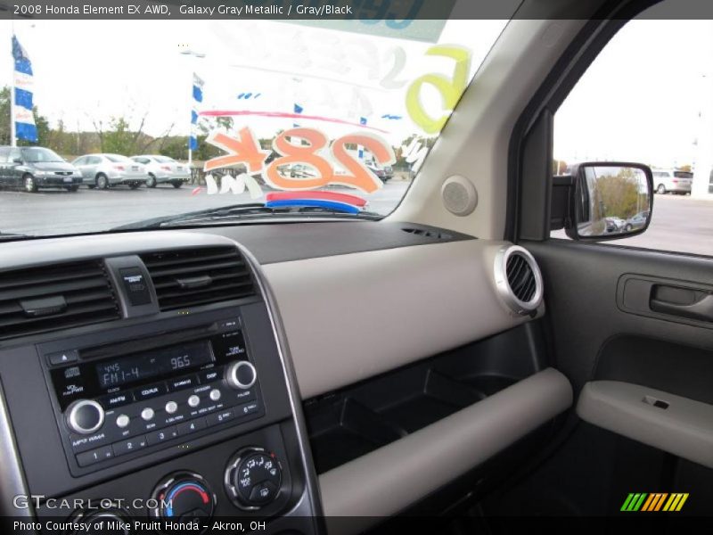 Galaxy Gray Metallic / Gray/Black 2008 Honda Element EX AWD